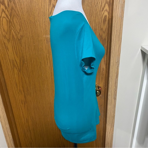 Teal t shirt new without tags - Picture 4 of 5